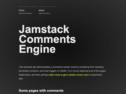 Screenshot of https://jamstack-comments.netlify.com/