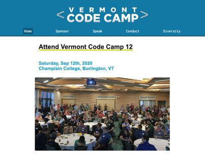 Screenshot of https://www.vtcodecamp.org/